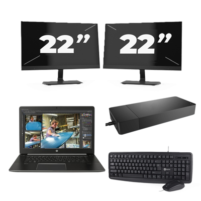 Lenovo Thinkpad L13 G3 - Intel Core i5-13e Generatie - 13 inch - 16GB RAM - 256GB SSD - Windows 11 Home + 2x 22 inch Monitor Lenovo Thinkpad L13 G3 - Intel Core i5-13e Generatie - 13 inch - 16GB RAM - 256GB SSD - Windows 11 Home + 2x 22 inch Monitor