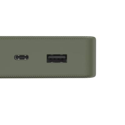 Hama Power Pack Colour 20 20000mAh 2 Uitgangen: USB-C USB-A Groen Hama Power Pack Colour 20 20000mAh 2 Uitgangen: USB-C USB-A Groen