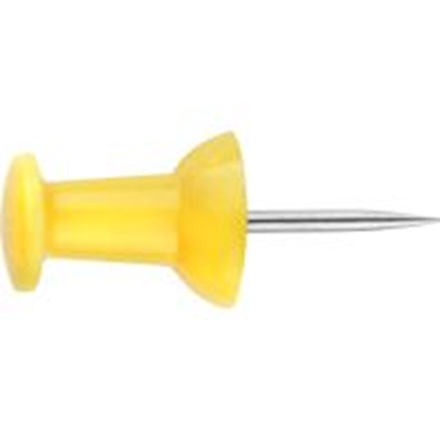 Connex Prikbordspeld Kunststof 30St Ge - KY6090035