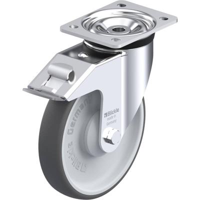 Blickle LK-PATH 200KA-FI Zwenkwiel met rem Wieldiameter: 200 mm Draagvermogen (max.): 500 kg 1 stuk(s)