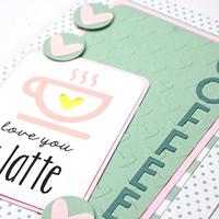 Vaessen Creative • love it embossing folder hartjes - thumbnail