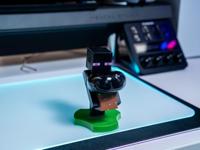 Minecraft Enderman Holdems Cable Guys Mini Device Holder and Phone Stand 12cm - thumbnail