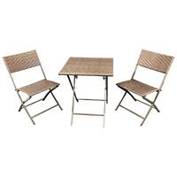 Rotan Bistroset 60 x 60 cm - thumbnail