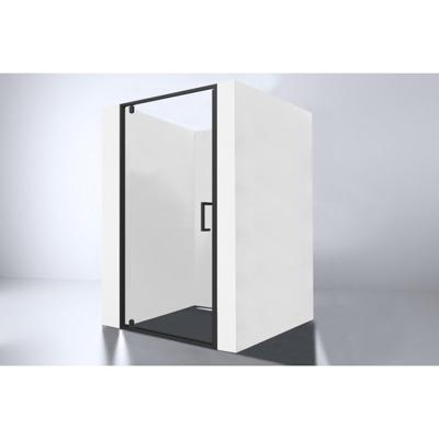 Nisdeur Best Design Baron 80x200 cm Nano Glas 8 mm Mat Zwart Nisdeur Best Design Baron 80x200 cm Nano Glas 8 mm Mat Zwart