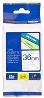 Brother TZe-263 Labeltape Kunststof Tapekleur: Wit Tekstkleur: Blauw 36 mm 8 m - thumbnail