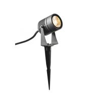 SLV TuinspotLed Spike 6w - 3000K - 8cm antraciet - 1002201 - thumbnail
