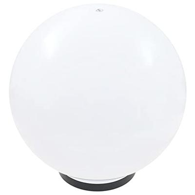 VidaXL Led-bollampen 2 st rond 40 cm pmma