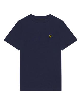 Lyle & Scott winter t-shirt jongens - navy blauw