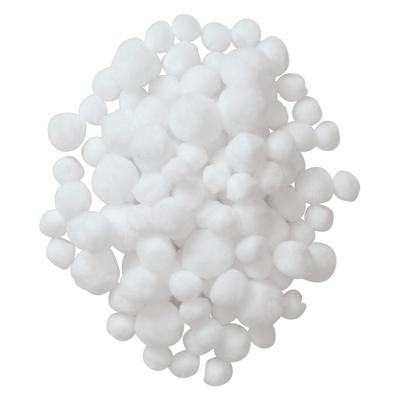 Colorations - pom poms wit, 100st. Colorations - pom poms wit, 100st.