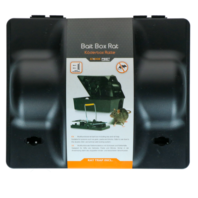 Knock Pest Voerdoos Rat/Muis Dual bait incl. rattenklem