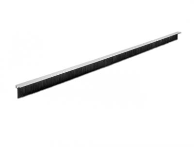 Delock Borstelstrips 40 mm met aluminium profiel gehoekt - lengte 1 m
