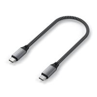 Satechi USB-C naar USB-C kabel (25cm) - Space Gray - thumbnail