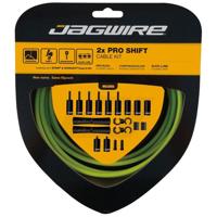 JAGWIRE 2x pro shift kit - organic green - thumbnail
