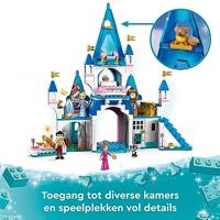 LEGO Disney Princess - Het kasteel van Assepoester en de knappe prins Constructiespeelgoed - thumbnail