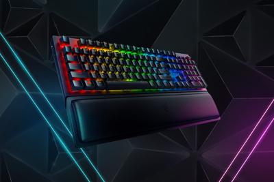BlackWidow V3 Pro - Toetsenbord - Draadloos mechanisch - groene schakelaars - VS/QWERTY BlackWidow V3 Pro - Toetsenbord - Draadloos mechanisch - groene schakelaars - VS/QWERTY