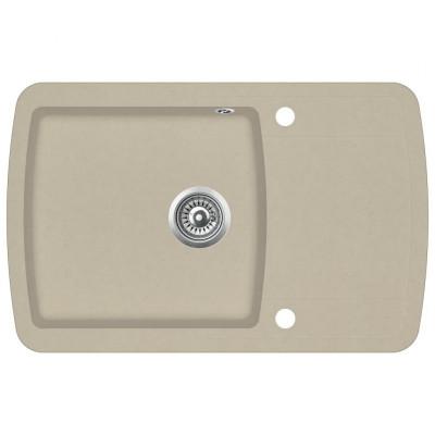 Gootsteen enkele bak graniet beige Gootsteen enkele bak graniet beige