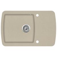 Gootsteen enkele bak graniet beige - thumbnail