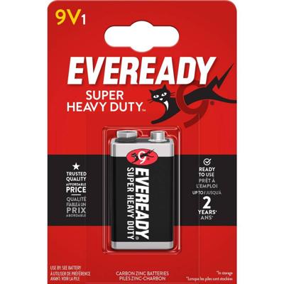 Eveready SHD 9V batterij (blok) Zink-kool 9 V 1 stuk(s)
