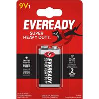Eveready SHD 9V batterij (blok) Zink-kool 9 V 1 stuk(s) - thumbnail