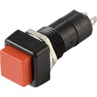 TRU COMPONENTS TC-13599552 Drukschakelaar 250 V/AC 3 A 1x uit/aan Continu (l x b x h) 14.5 x 14.5 x 39 mm 1 stuk(s) - thumbnail