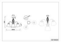 Trio PlafonnièreRustica - 601000324 - thumbnail