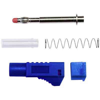 Mueller Electric BU-3261410-6 Banaanstekker Blauw Mueller Electric BU-3261410-6 Banaanstekker Blauw