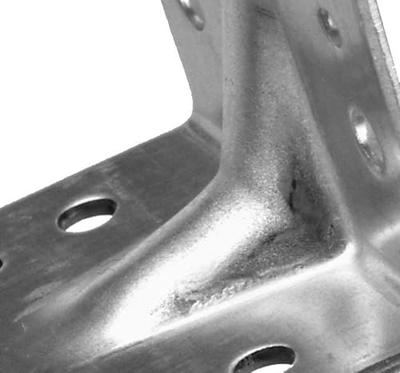 Connex Versterkte Winkelhaak 100X100 25 Vz - HVG2655