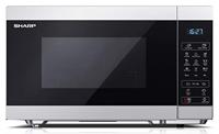 Sharp YC-MG81E-S Magnetron Zilver 900 W Grillfunctie, Met display - thumbnail
