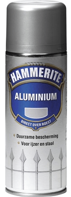 Hammerite Metaallak Aluminium | Spray | 400ml - 5096128