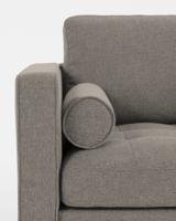 2-zitsbank Debra lichtgrijs 182 cm - thumbnail