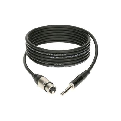 Klotz M1FS1K0100 microfoonkabel 3p XLR female - 6.35 mm 3p jack 1 m