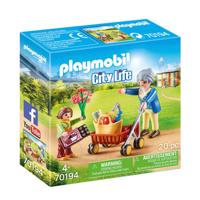Playmobil city life oma met rollator - thumbnail