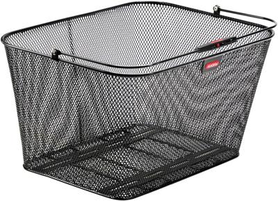 RIXEN & KAUL bagagemand, voor- en achterop "city cargo" fr./rear basker r&k city cargo black