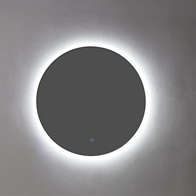Badkamerspiegel Sanilux Rond Met LED Verlichting 3 Kleuren Instelbaar Dimbaar 80x3 cm Mat Zwart Sanilux Badkamerspiegel Sanilux Rond Met LED Verlichting 3 Kleuren Instelbaar Dimbaar 80x3 cm Mat Zwart Sanilux