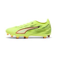 PUMA Ultra 6 Pro Gras / Kunstgras Voetbalschoenen (MG) Neongeel Rood Zwart - thumbnail