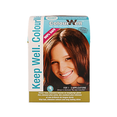 100% Natuurlijke haarkleuring kastanje bruin 100 Gram