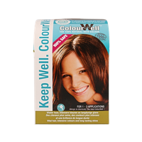 100% Natuurlijke haarkleuring kastanje bruin 100 Gram - thumbnail