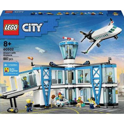LEGO® CITY 6585653 Luchthaven per vliegtuig (60502); Speelgoedluchthaven LEGO® CITY 6585653 Luchthaven per vliegtuig (60502); Speelgoedluchthaven