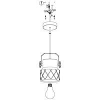 Eglo Industriële hanglampHilcott Ø 14,5cm - 39854 - thumbnail