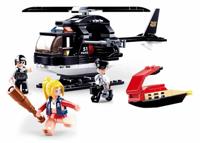 Sluban Police Helicopter Special Unit (M38-B0651) - thumbnail