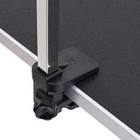 Hondentrimtafel verstelbaar met 2 lussen en opbergschap - thumbnail