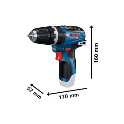 Bosch Blauw GSB 12V-35 accuklopboorschroevendraaier | incl. 2x 3,0 Ah accu | in L-BOXX - 06019J9000