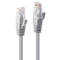 LINDY 48007 RJ45 Netwerkkabel, patchkabel CAT 6 U/UTP 10.00 m Grijs 1 stuk(s) - thumbnail