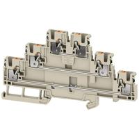 Weidmüller 2771890000 Meeretageklem Push-In-klem, Steekaansluiting Donkerbeige 50 stuk(s) - thumbnail