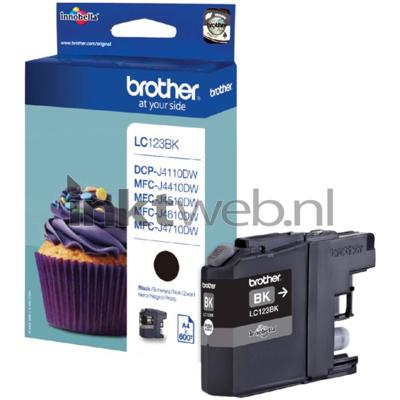 Brother LC-123BK zwart