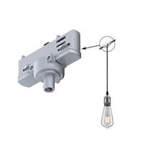 Paulmann 91385 230V-railsysteemcomponenten Pendelophanging ProRail3 Zilver - thumbnail