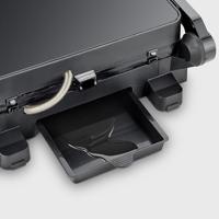 Severin KG2398 Contactgrill Zwart/Zilver - thumbnail