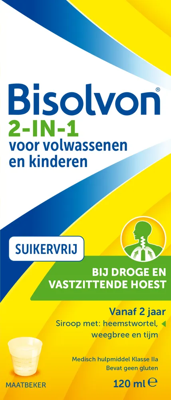 Bisolvon 2-in-1 Suikervrij Bisolvon 2-in-1 Suikervrij