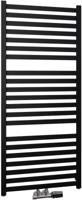 Ben Leros handdoekradiator 550W 50x120cm mat zwart - thumbnail