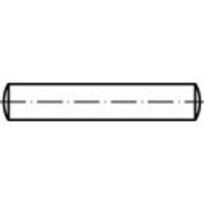 TOOLCRAFT TO-5362287 Cilindrische pen 4 mm RVS A1 50 stuk(s)